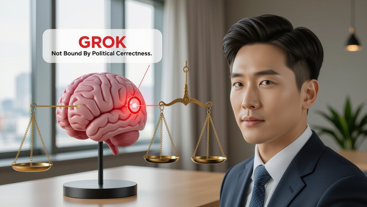 ⚙️ AI의 정치적 편향성: 그록은 어떻게 설계되었나