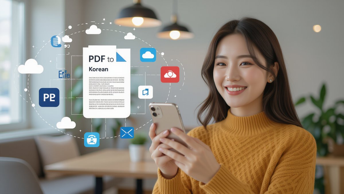 📱 스마트폰으로 PDF 한글 변환하기
