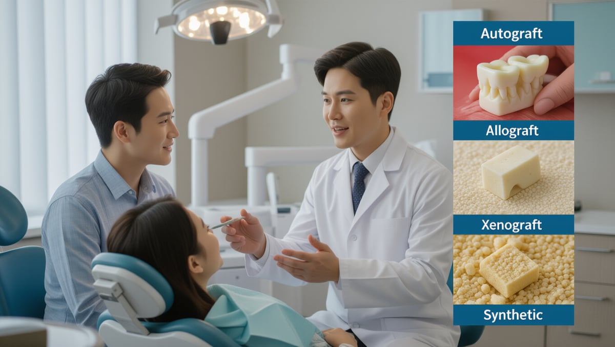 📊 치조골 이식 수술의 다양한 종류와 재료