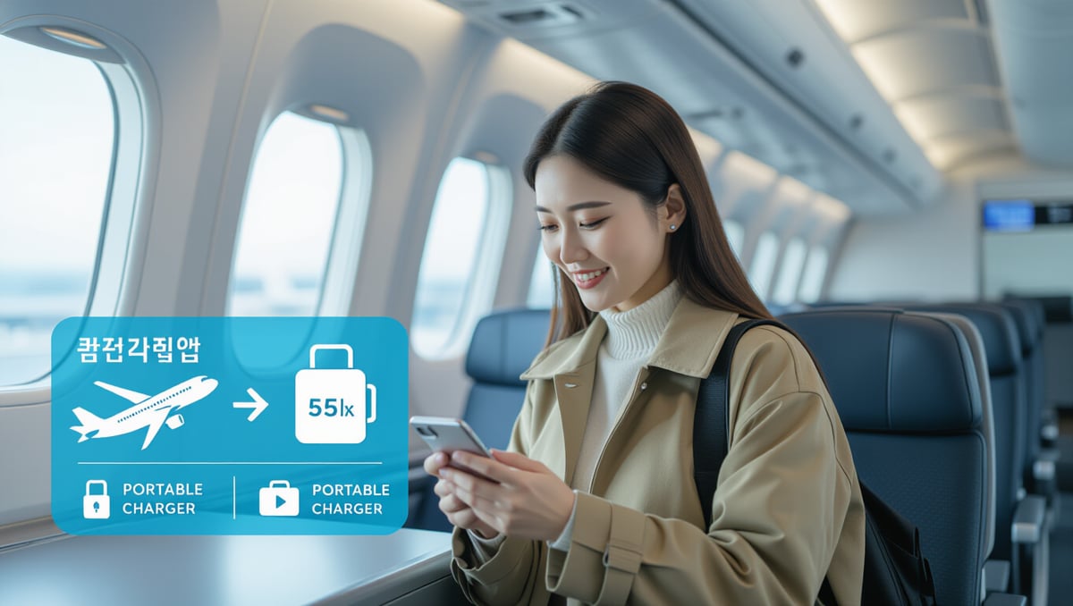 ✈️ 항공사별 보조배터리 허용 기준 총정리