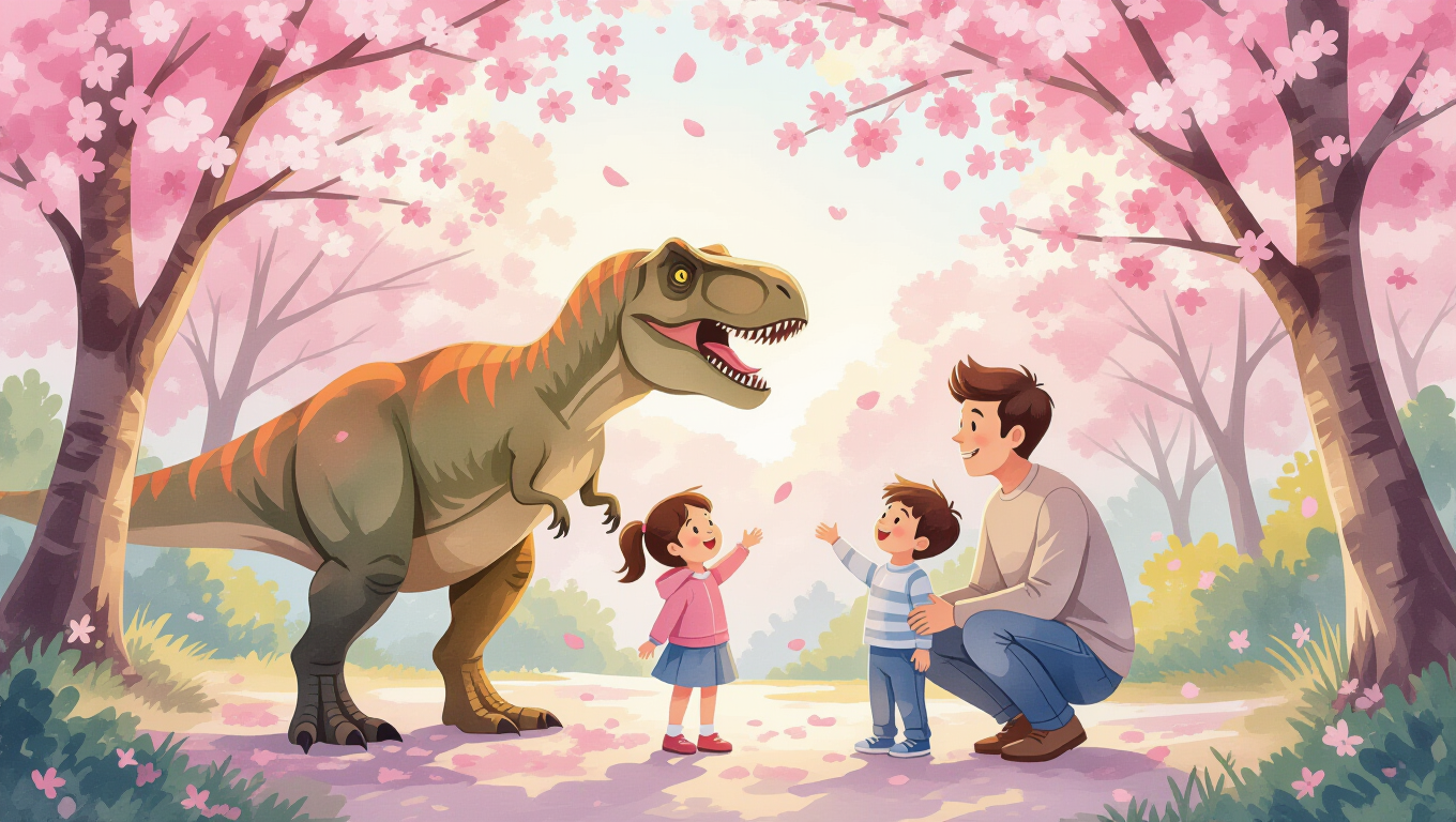 🦖 가족 나들이 명소, 비봉공룡공원