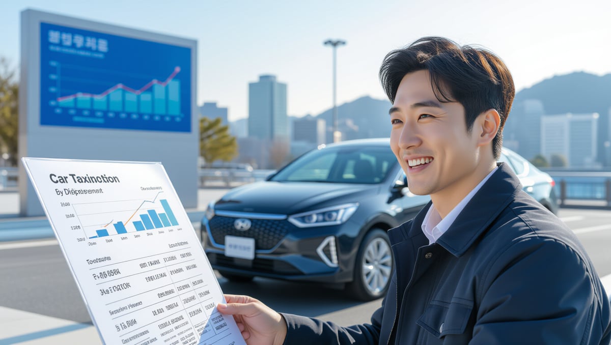 ⚙️ 배기량별 자동차세 계산법과 차량 선택