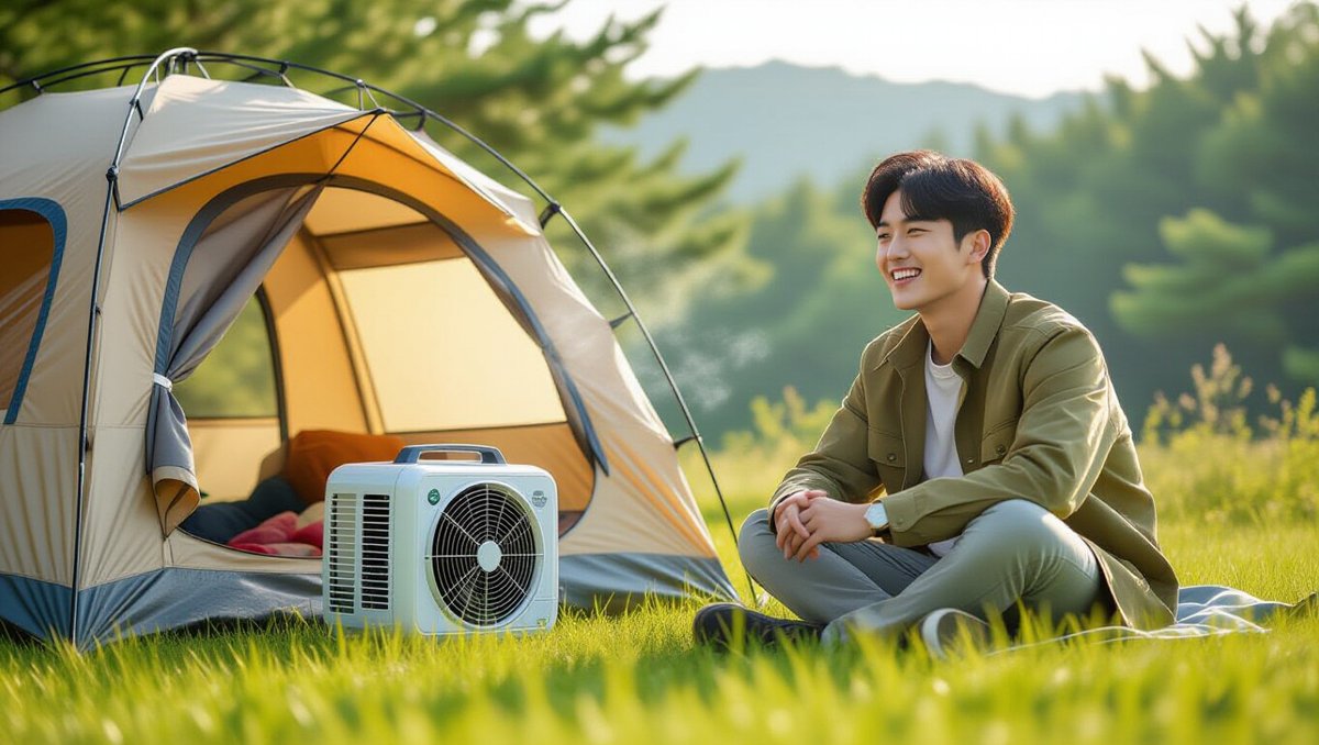 📋 휴대성 & 설치 편의성: 캠핑 에어컨의 매력