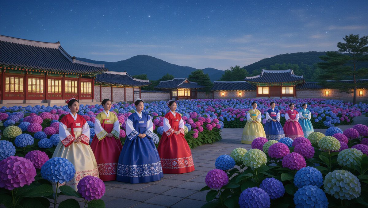 🏛️ 역사와 함께 숨 쉬는 수국 정원