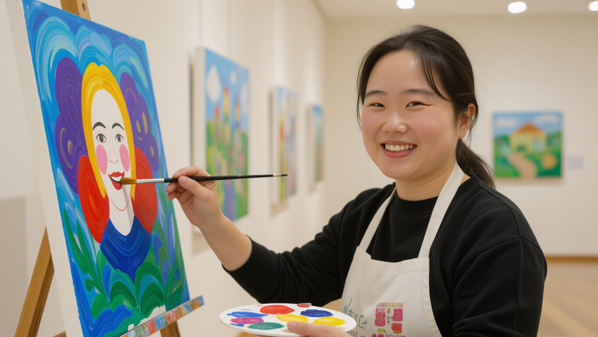 📋 정은혜 작가: 예술로 이룬 빛나는 성공