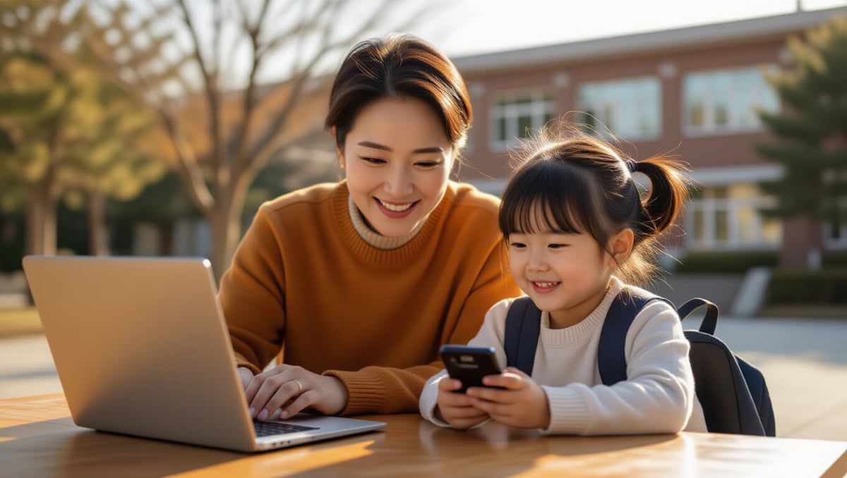 🔒 자녀 정보 열람 동의 및 승인 절차