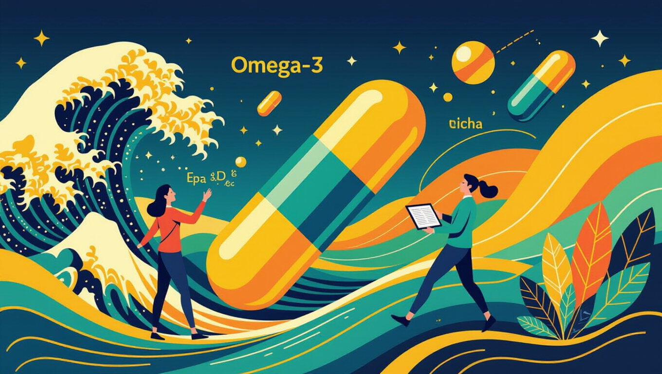 💊 나에게 맞는 오메가3 권장량은?