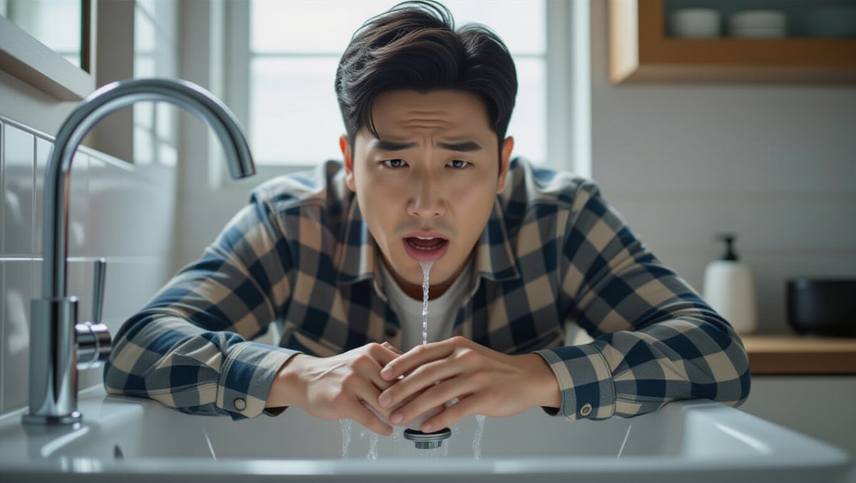 세면대 마개 고장 증상