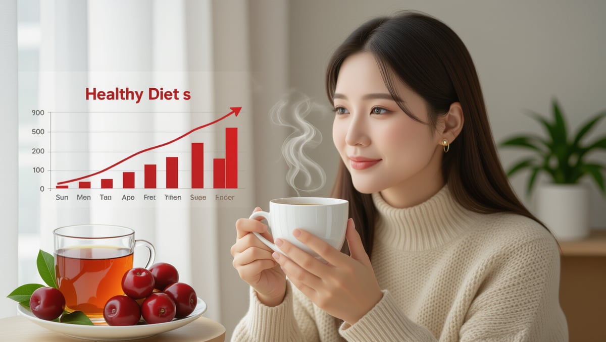 📊 대추차 영양 성분, 양날의 검