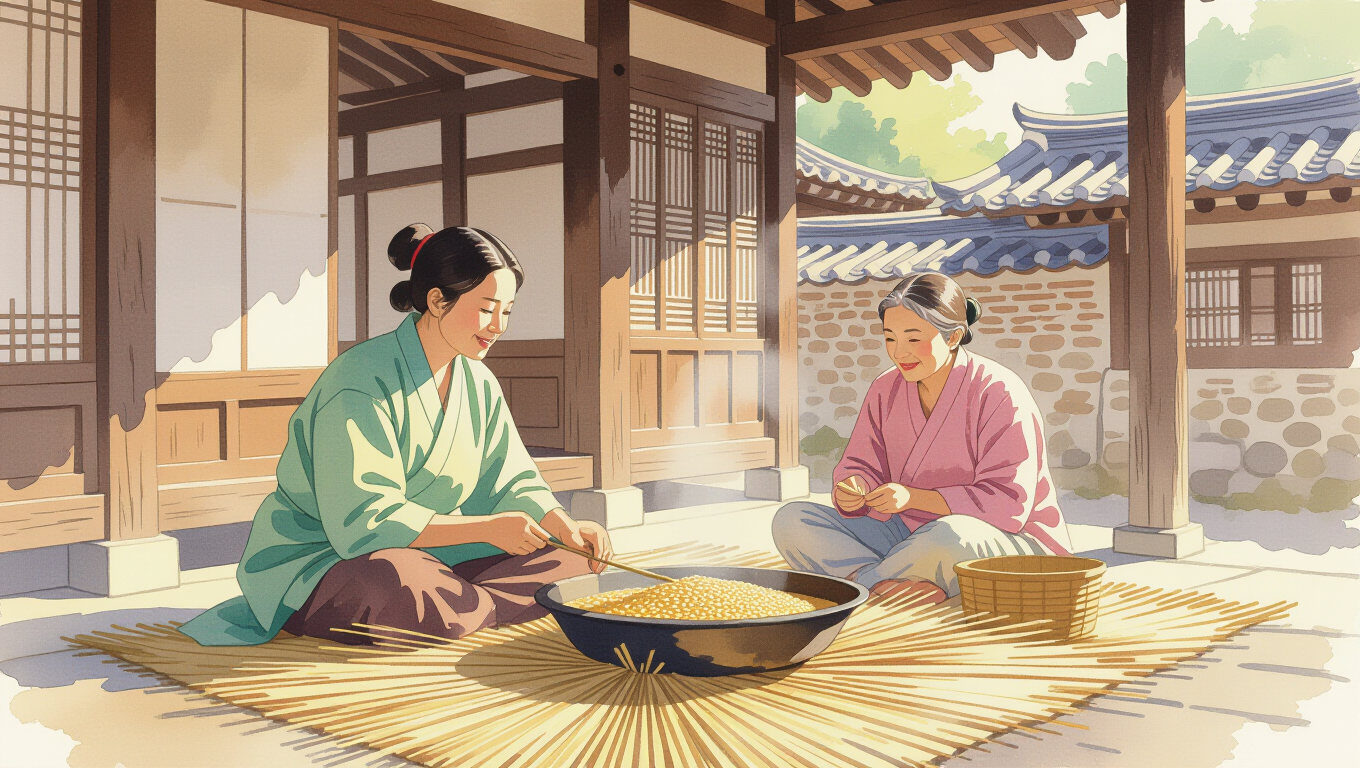 🥣 청국장, 어떻게 만들어질까요?