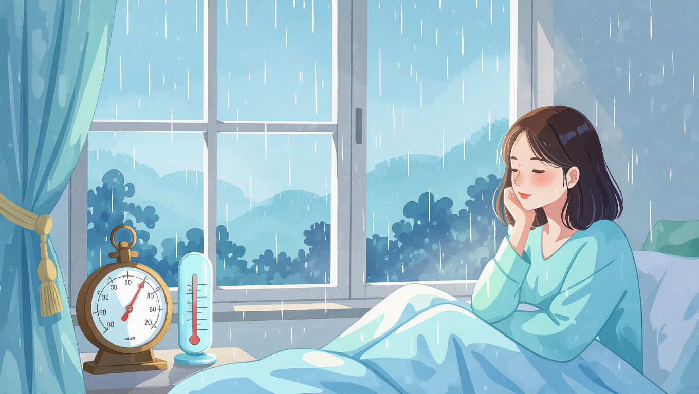 🌡️ 장마철 기온 변화와 열대야