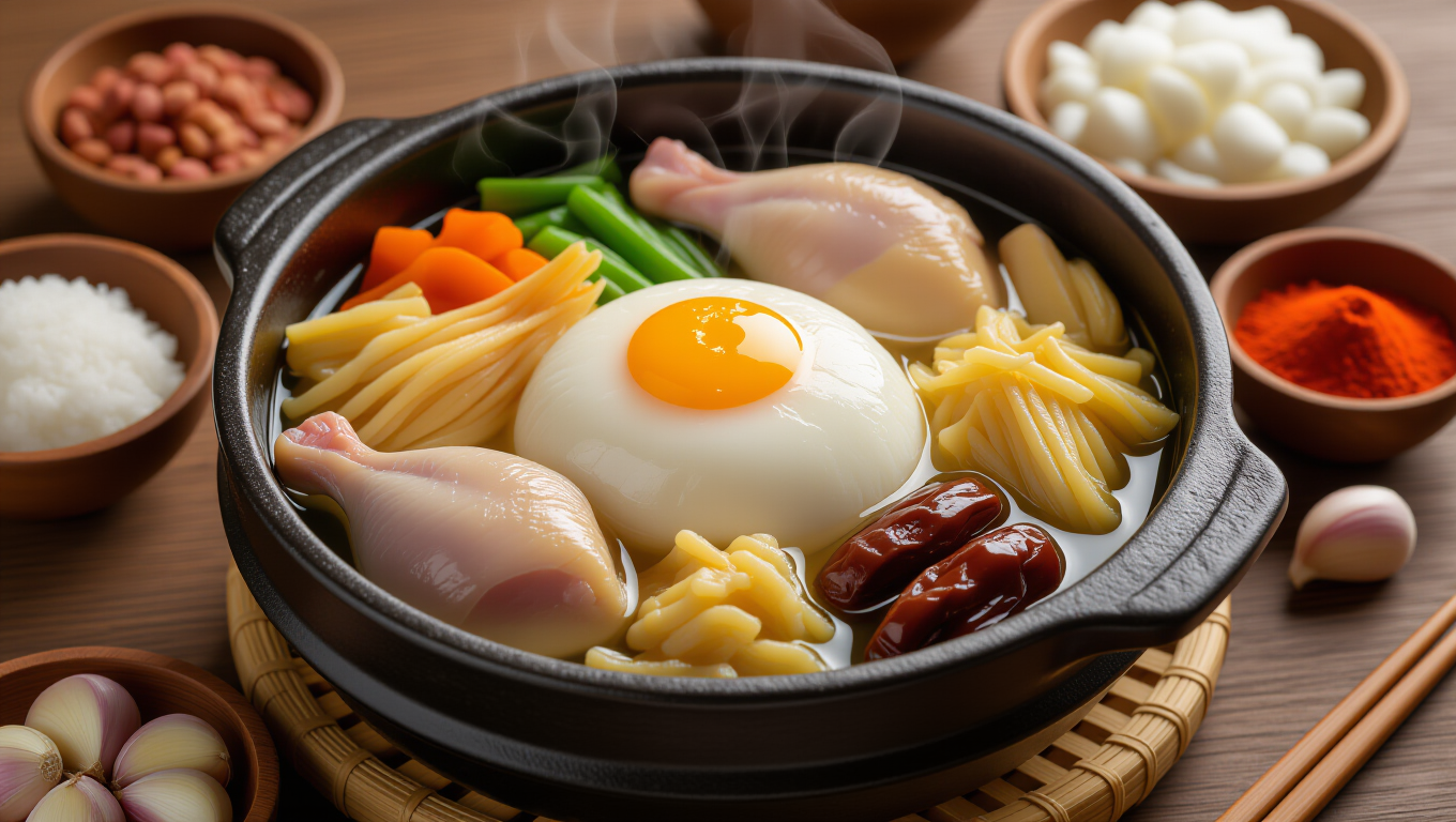 📋 삼계탕 재료 준비와 선택