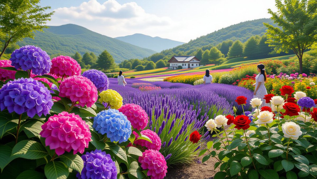 🌸 여름을 물들이는 꽃 축제