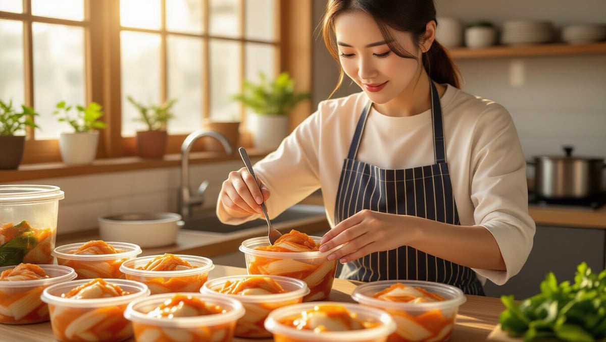 📌 김치 버무리기부터 숙성, 보관까지