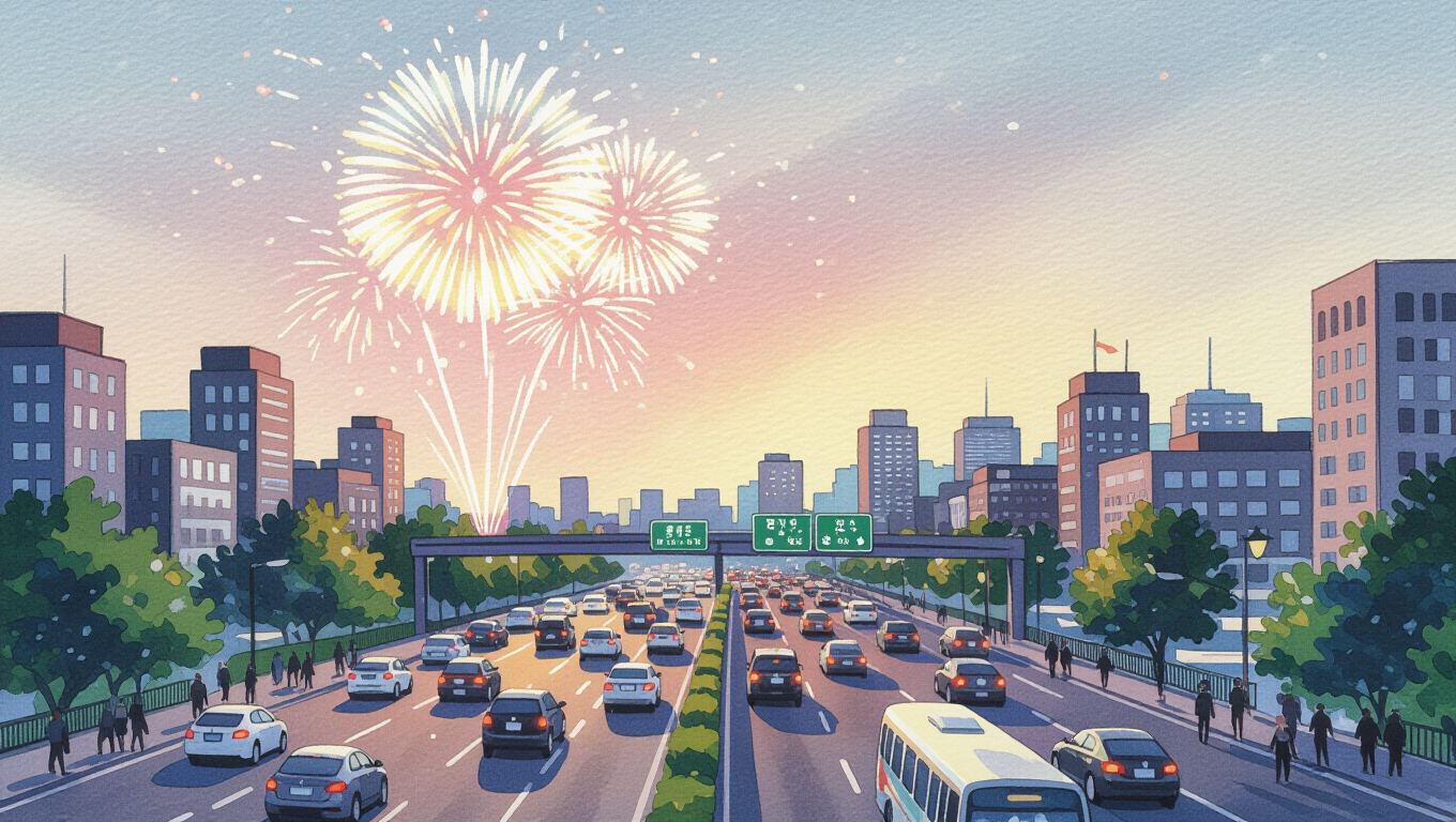 🚗 교통 정보 및 혼잡 피하기