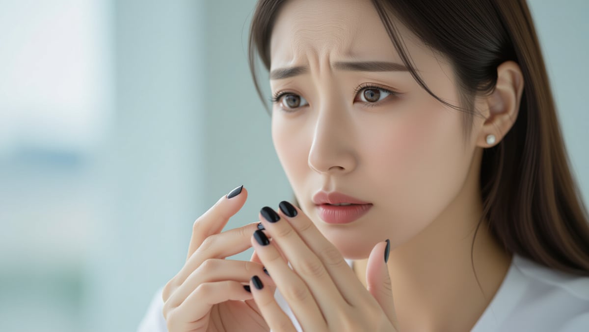 🚨 특히 주의해야 할 손톱 세로줄: 검은색과 울퉁불퉁한 변화