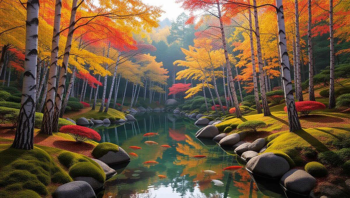 🌳 화담숲의 다채로운 매력: 테마원 탐방