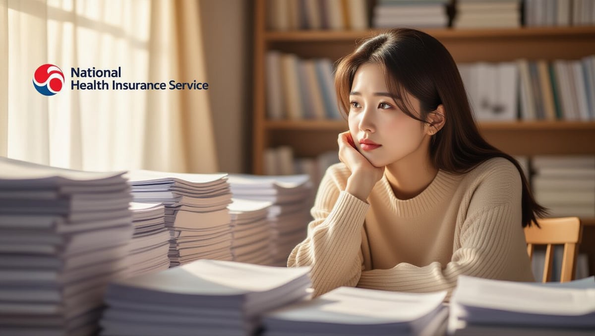 📄 건강보험료 조정 신청 시 필수 준비 서류