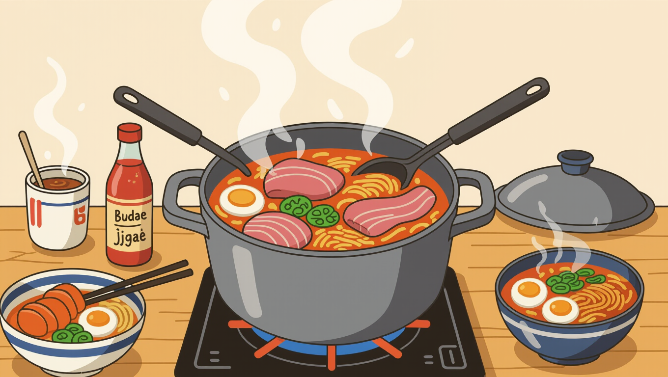 🍳 집에서 즐기는 부대찌개 레시피