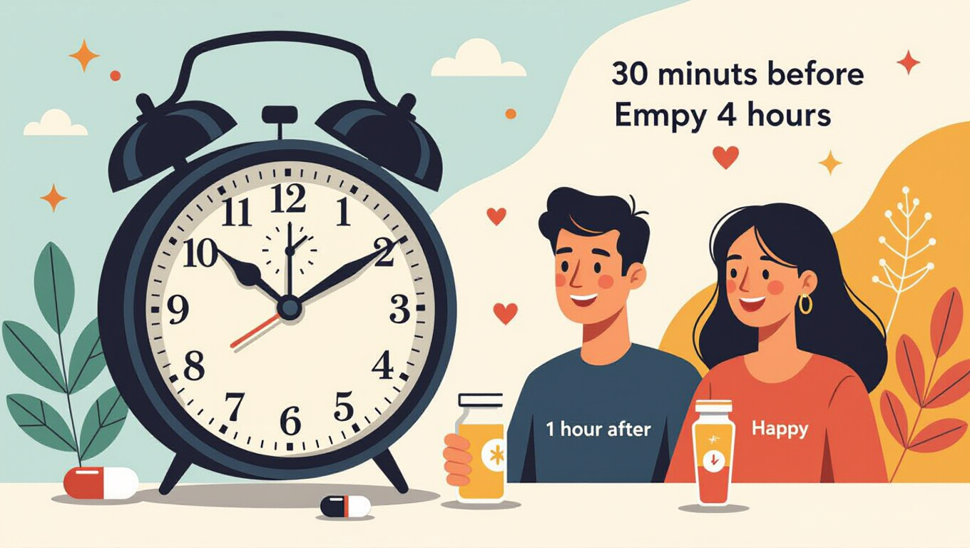 ⏰ 최적 복용 시기와 방법