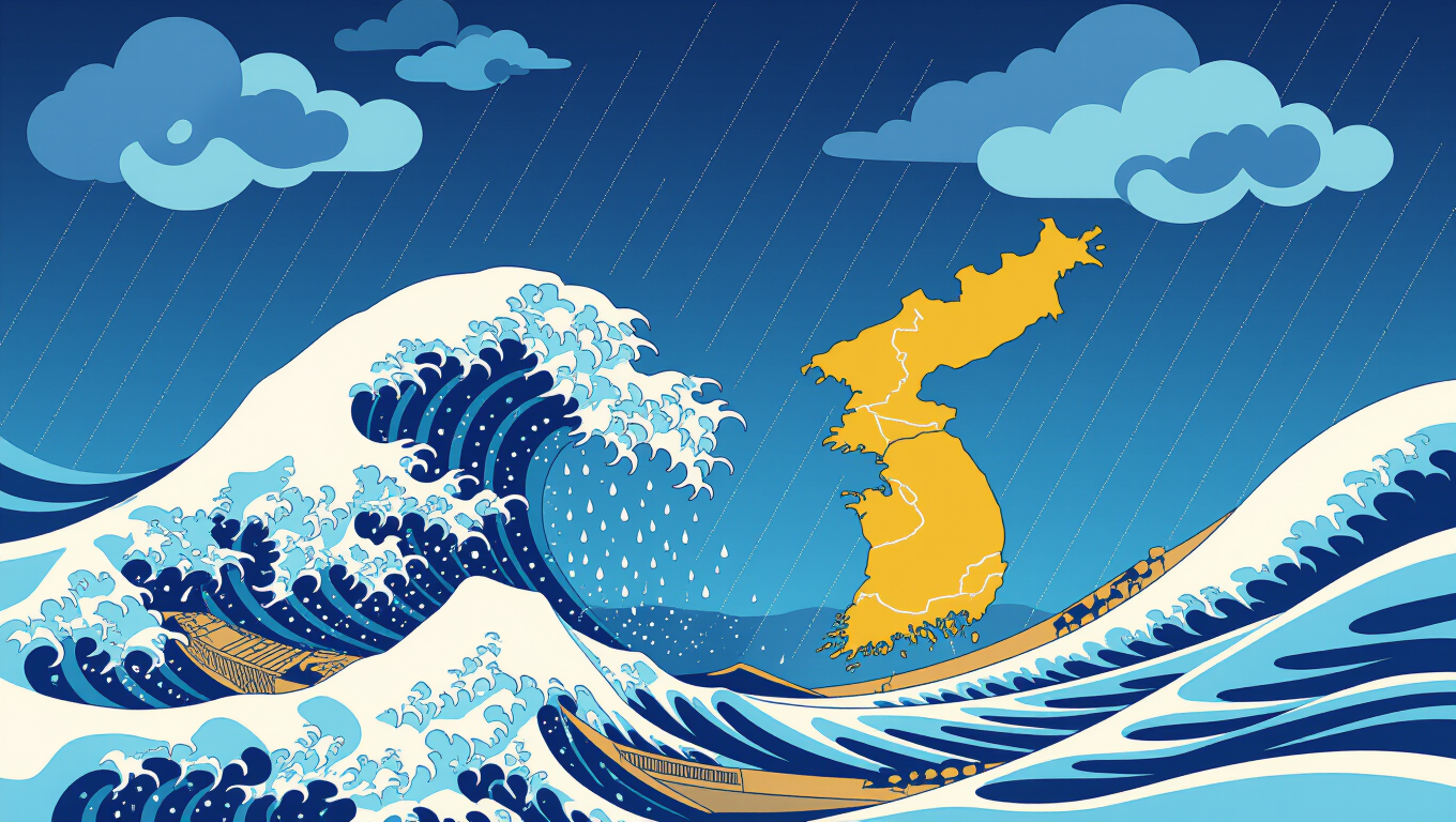 🗺️ 장마전선 이동 패턴 분석