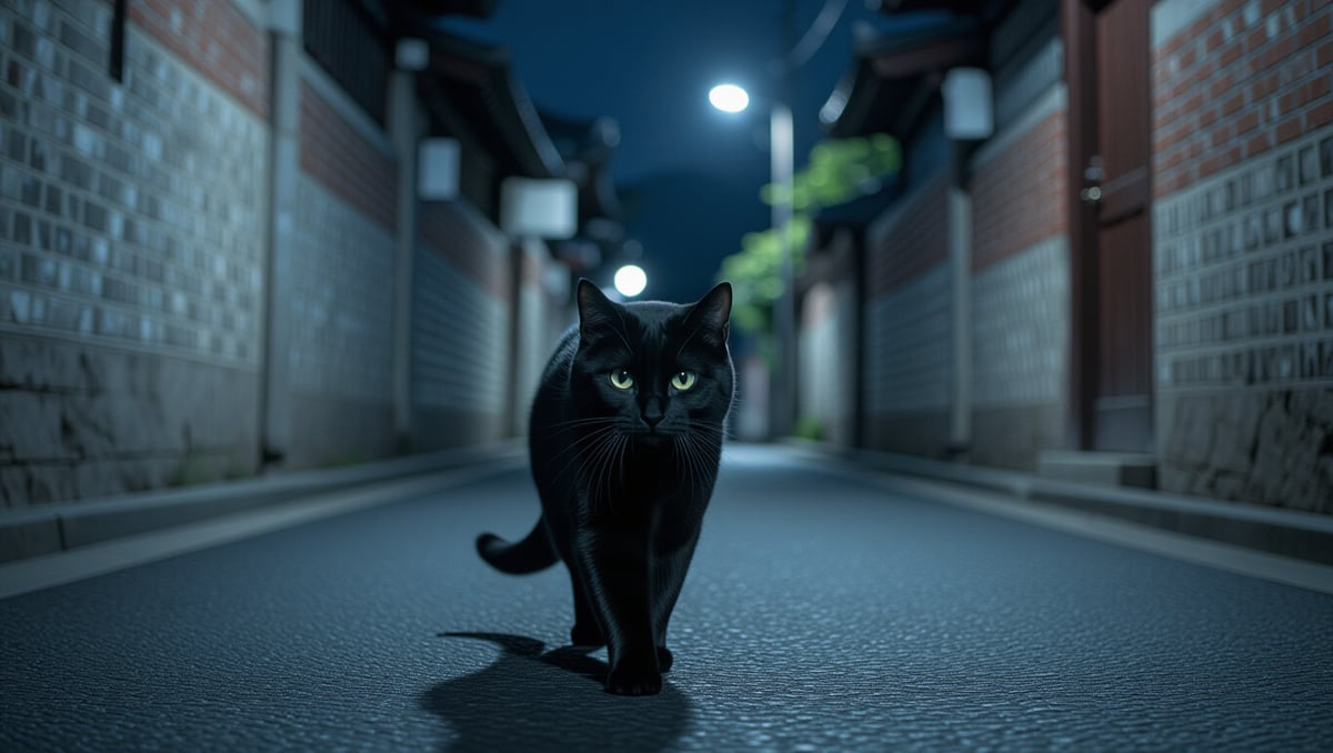 💡 검은 고양이 꿈의 숨겨진 상징
