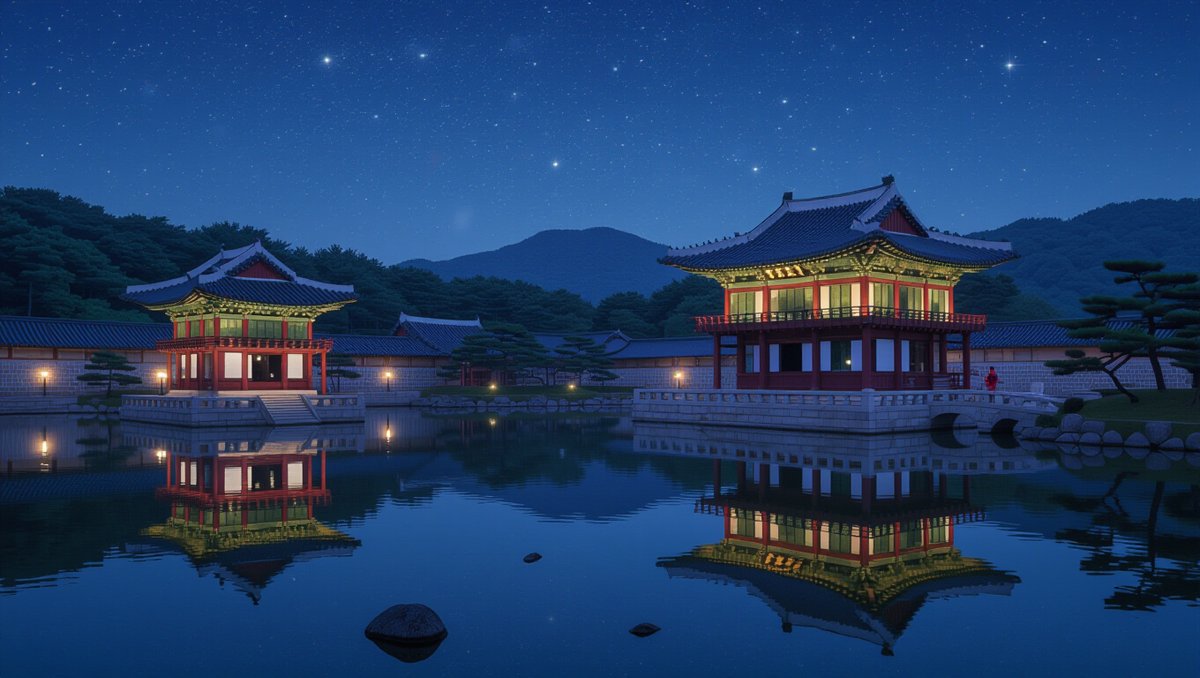 🌙 야경 명소로 유명한 동궁과 월지의 낭만적인 풍경