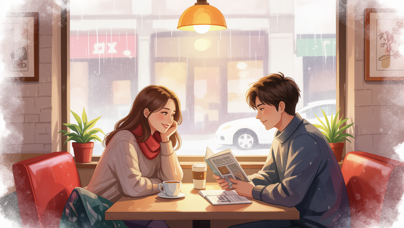 🎬 편안하고 아늑한 휴식, 영화관 & 만화 카페