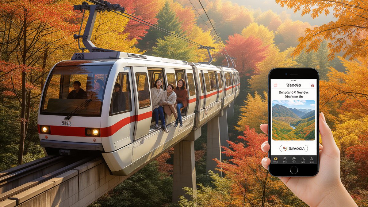 🚝 화담숲 모노레일: 편리함과 특별함