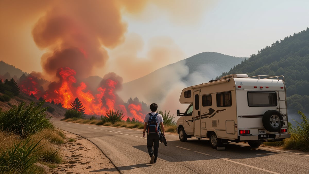 🔥 산불 발생 시 안전한 대피 경로와 행동 요령