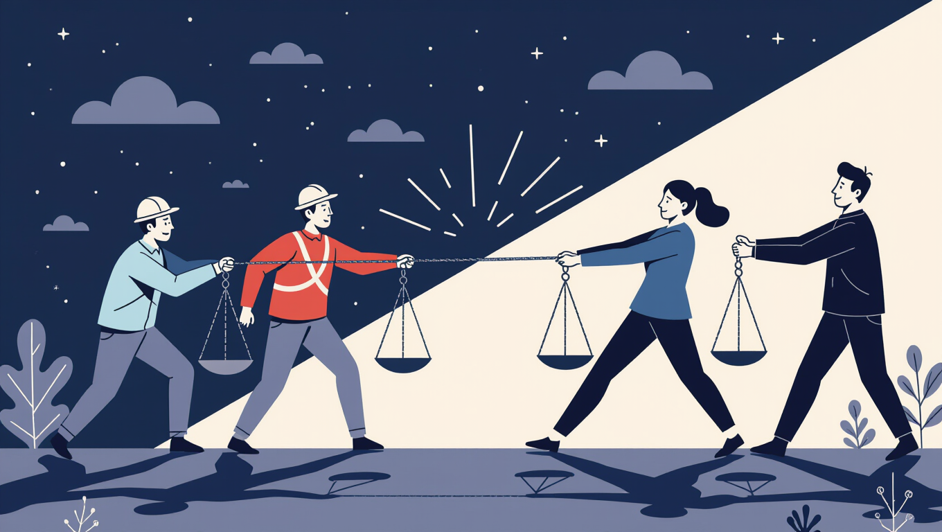 ⚖️ 노동계 vs 경영계 입장 차이