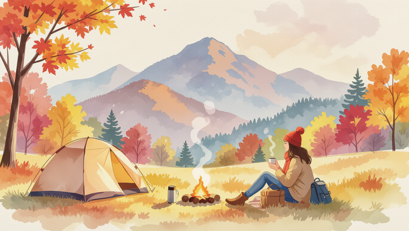 🍂 계절별 추천 야영장