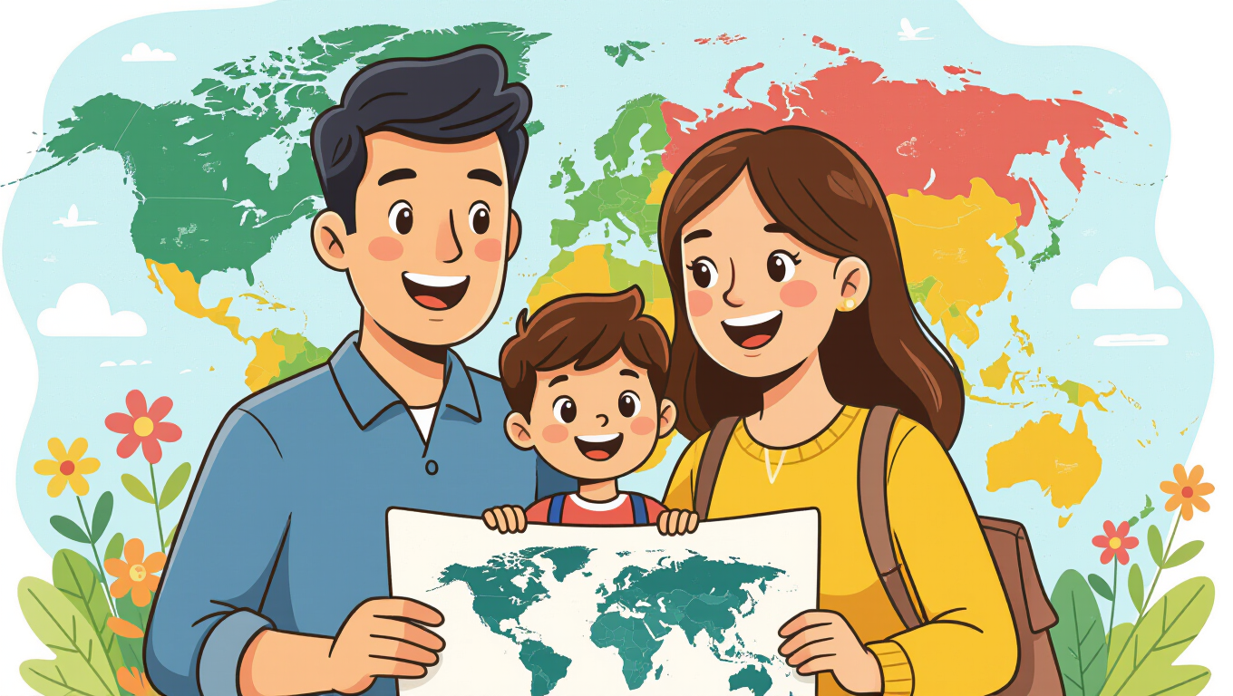 👨‍👩‍👧‍👦 가족 & 교육 환경