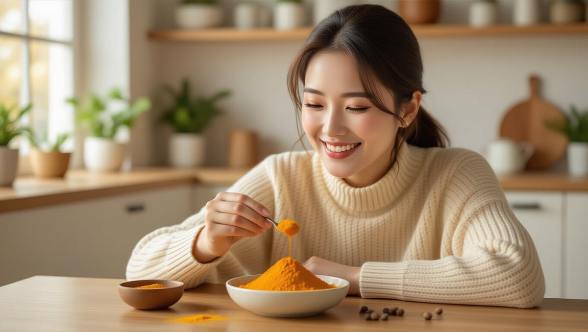⚠️ 강황가루 섭취, 이것만은 꼭!