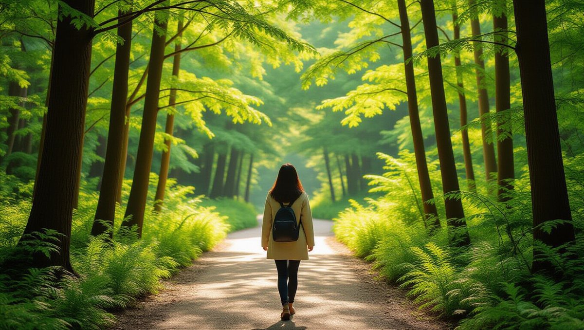 🌳 완도수목원: 신록의 계절, 치유의 숲