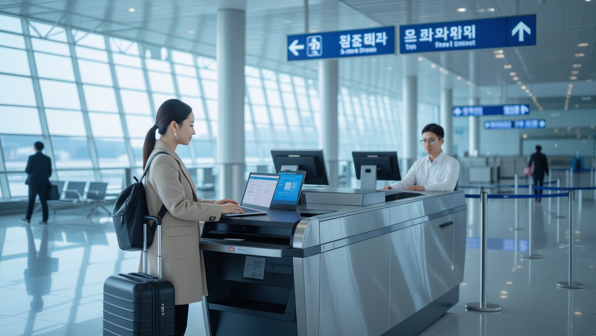 📱 온라인 체크인부터 수하물 위탁까지: 스마트한 출국 준비