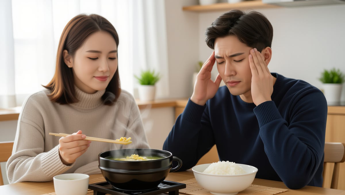 💡 증상별 숙취 해소법: 두통 & 울렁거림