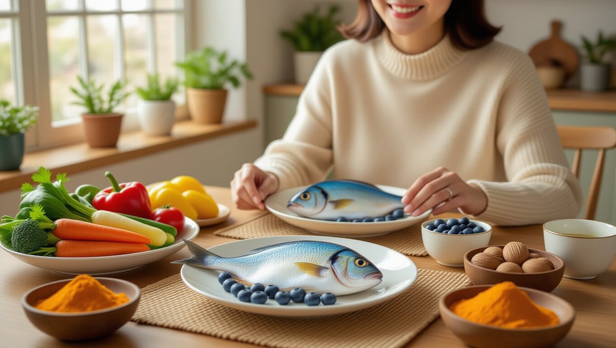 🌱 강황가루와 시너지, 함께 챙길 식품