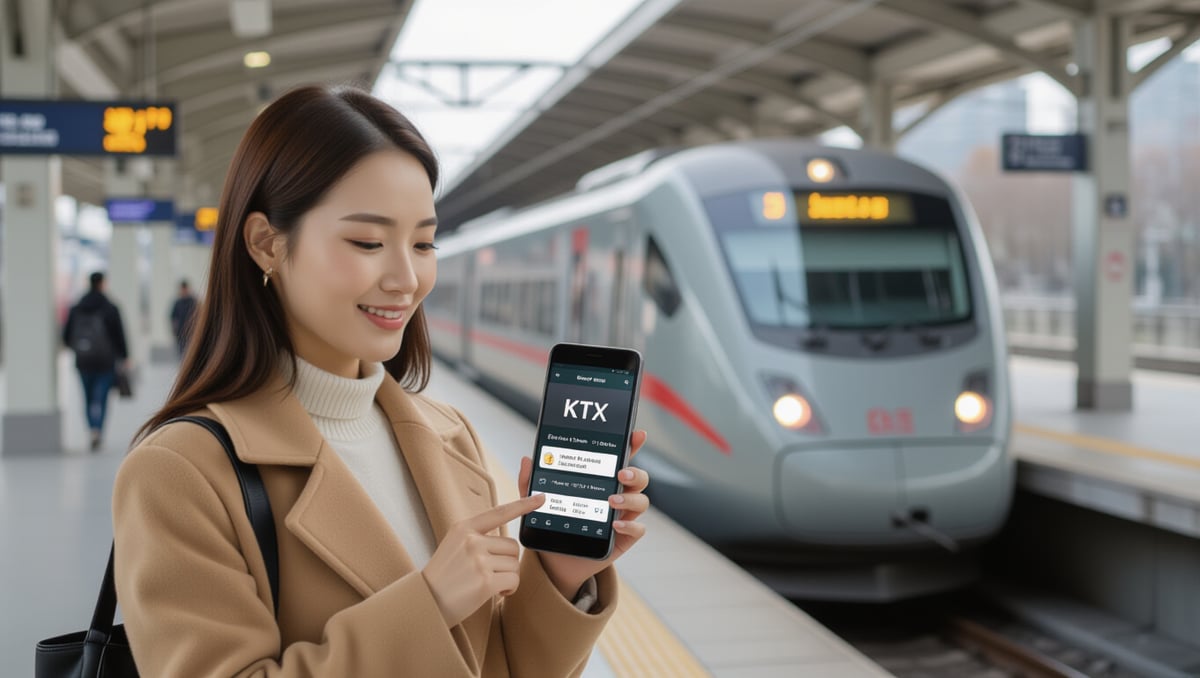 📱 코레일톡 앱으로 KTX 예매하는 법