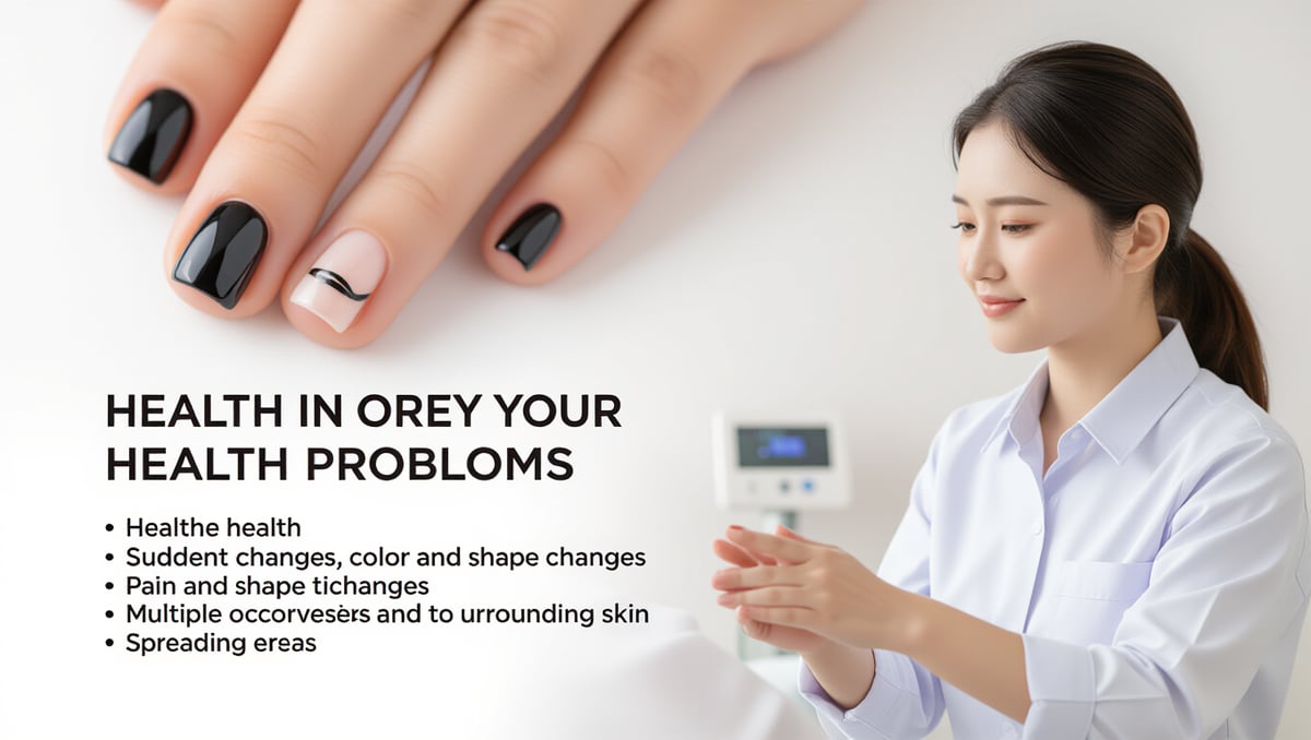 🏥 이런 손톱 세로줄은 병원에 가봐야 해요