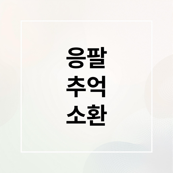 응팔
추억
소환 (응답하라 1988 줄거리)